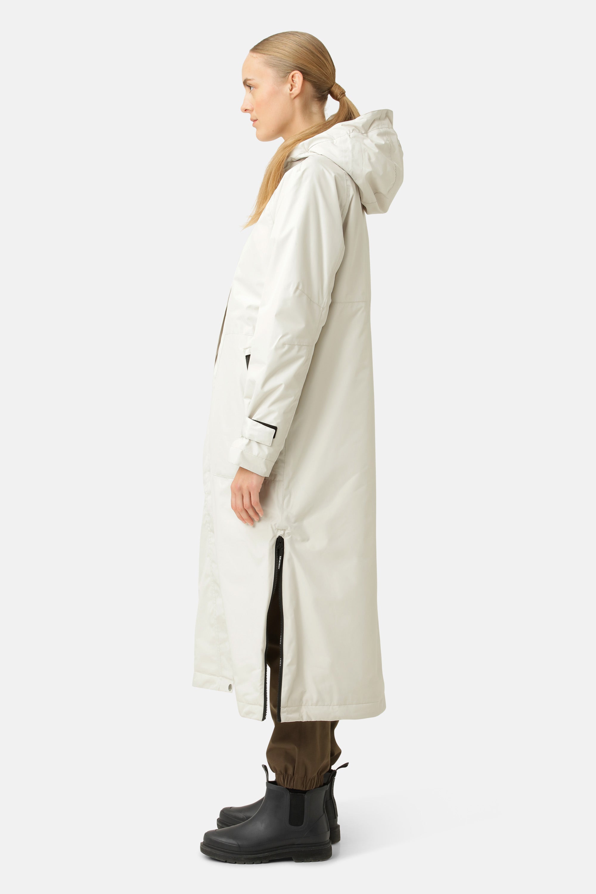 Ilse Jacobsen Hornbæk Rain Eco Finished long Raincoat Raincoat 144 Kit